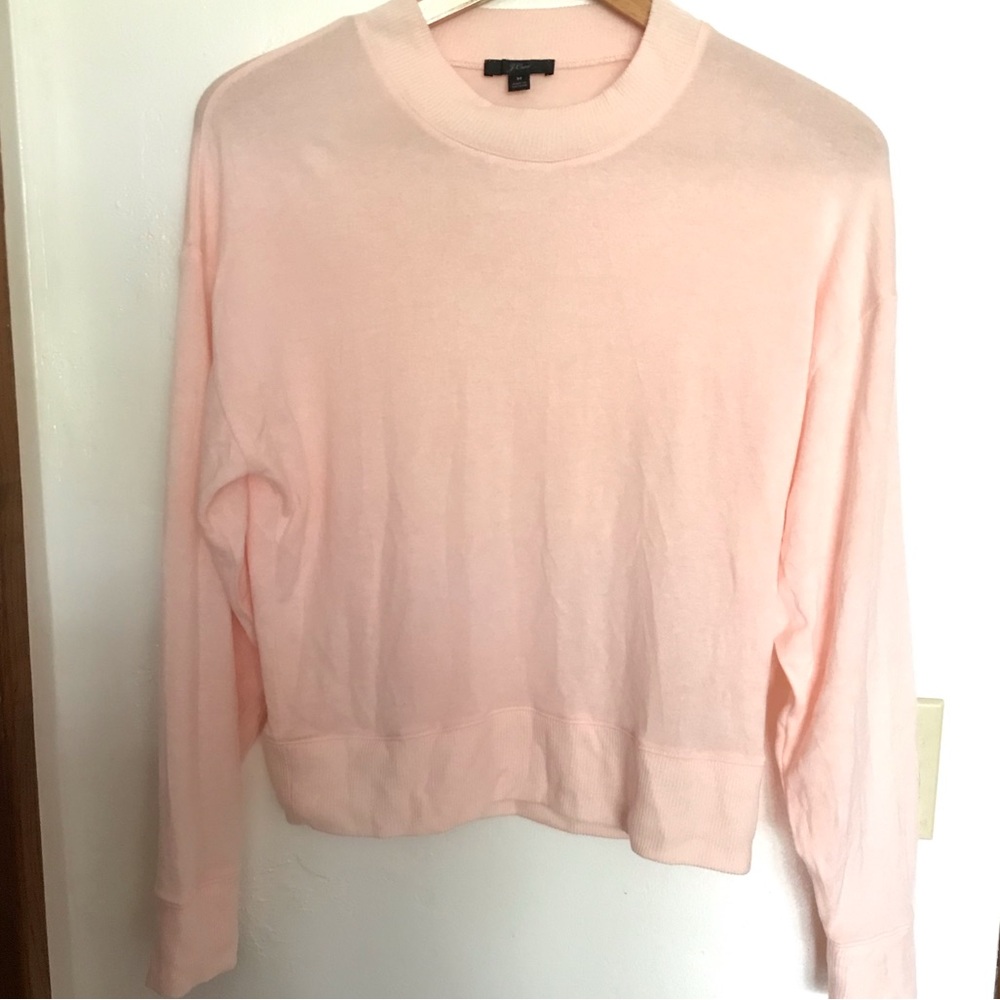 J CREW Very Cute Pink Lightweight Sweater